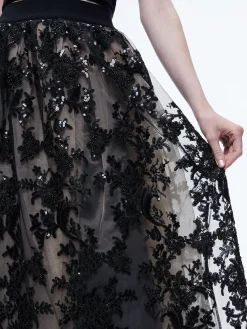 TINA EMBELLISHED GOWN SKIRT