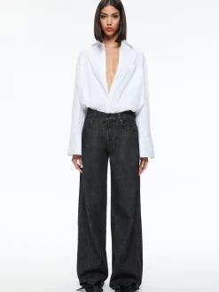 TRISH MID RISE BAGGY JEAN