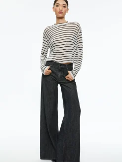 TRISH MID RISE BAGGY JEAN