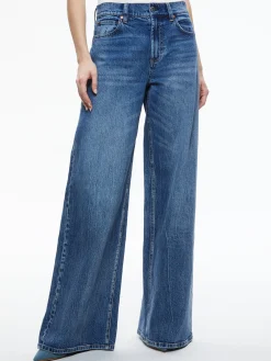 TRISH MID RISE BAGGY JEAN