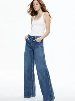 TRISH MID RISE BAGGY JEAN