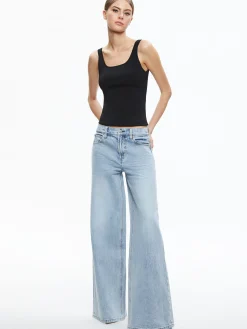 TRISH MID RISE BAGGY JEAN