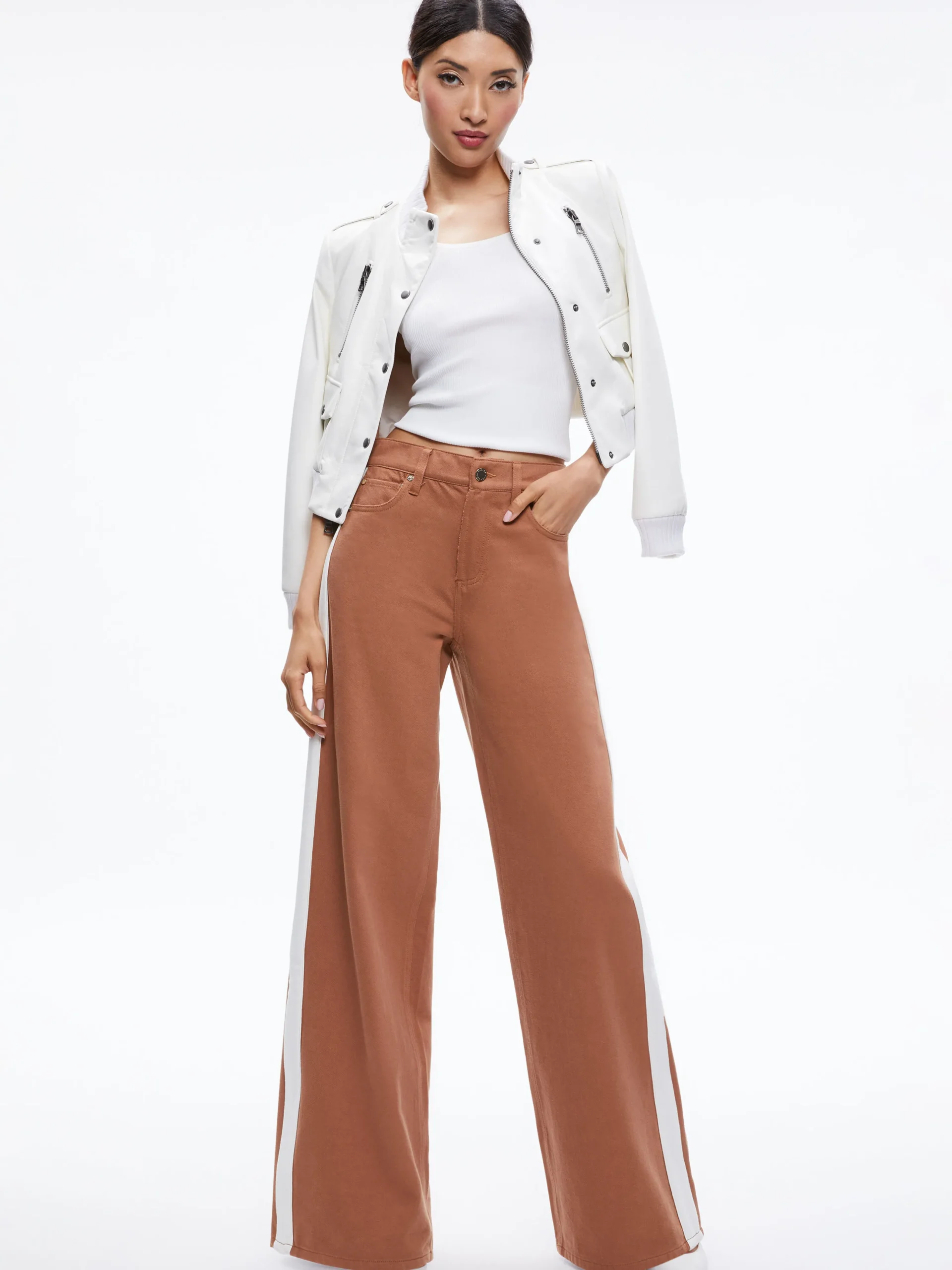 TRISH SIDE STRIPE JEAN