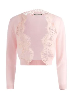UMA LACE TRIM CARDIGAN