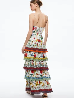 VALENCIA SPAGHETTI STRAP MAXI DRESS