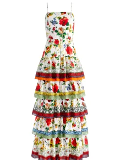 VALENCIA SPAGHETTI STRAP MAXI DRESS