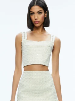 VICENTA EMBELLISHED STRUCTURED CORSET