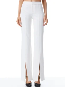 WALKER SLIM FRONT SLIT PANTS