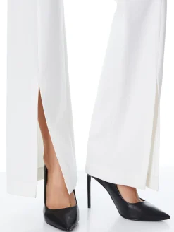 WALKER SLIM FRONT SLIT PANTS