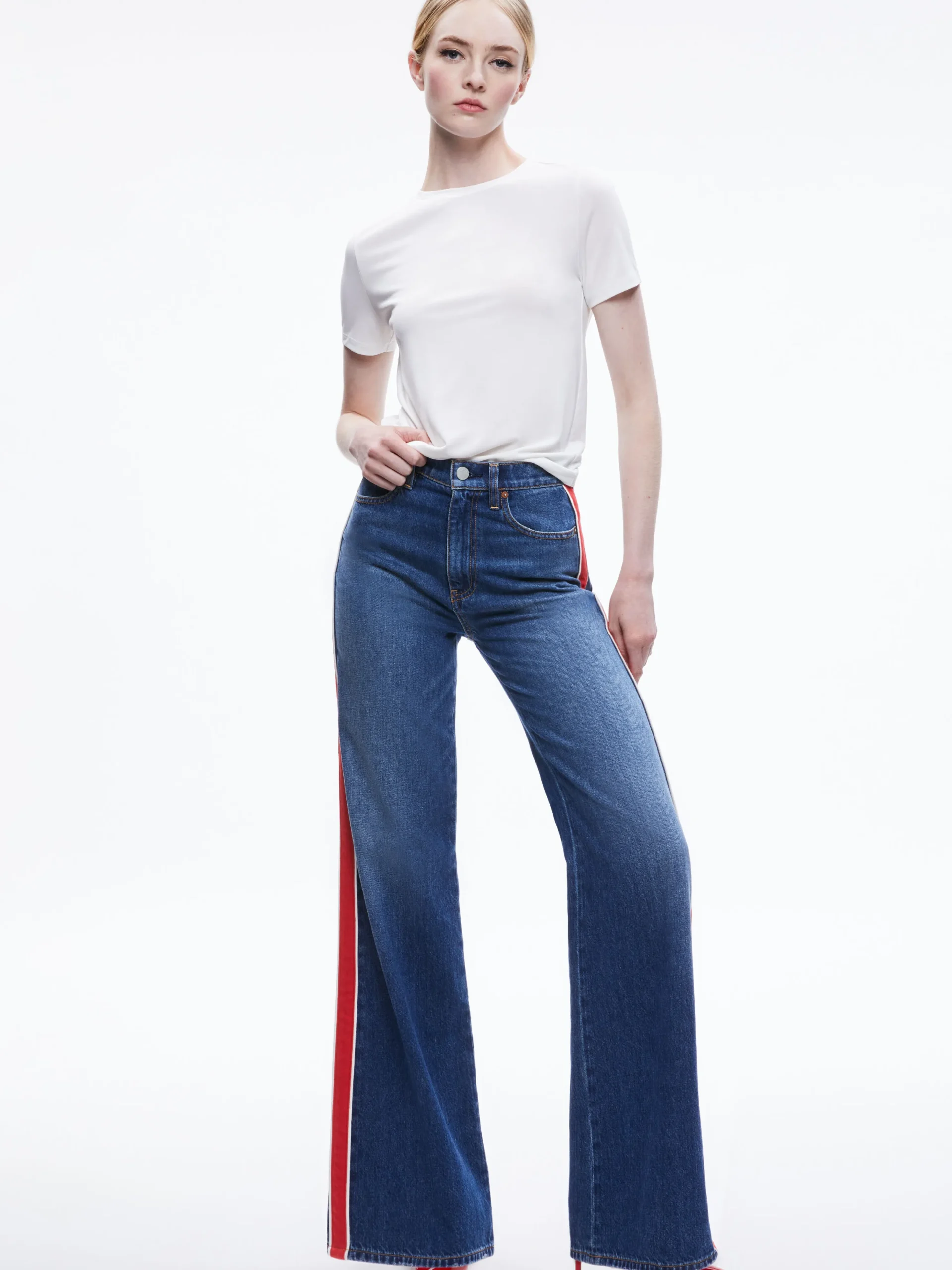 WEEZY SIDE STRIPE JEAN