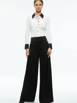 WILLA FITTED PLACKET TOP