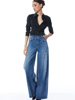 WILLA FITTED PLACKET TOP