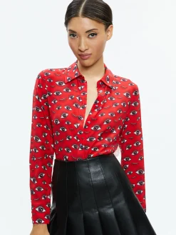 WILLA PLACKET TOP