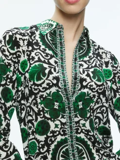WILLA PLACKET TOP