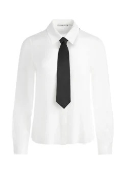WILLA PLACKET TOP WITH TIE