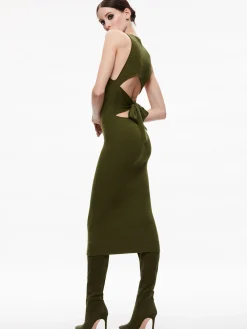 WRIGHT TIE BACK DRESS