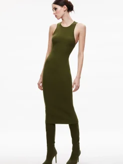 WRIGHT TIE BACK DRESS