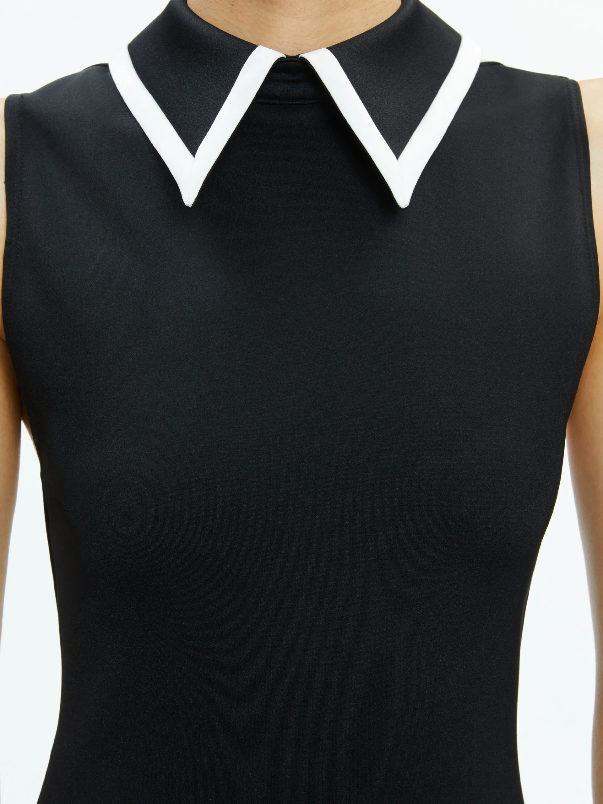 WYNELL COLLARED MINI DRESS